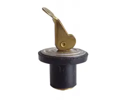 Brass-rubber Expanding Drain Plug - Ø15.9mm, Diameter, mm: 15.9