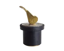 Brass-rubber Expanding Drain Plug - Ø22.2mm, Diameter, mm: 22.2