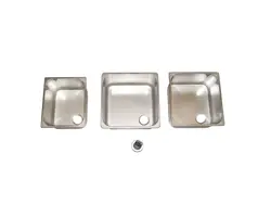 Stainless steel sinks 360x360x150mm