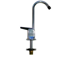 Chromed brass tap