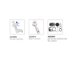 Spare kit gaskets and valves
