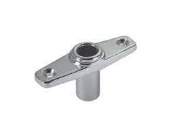 Chromed Brass Rowlock Socket -12mm - 82x25mm