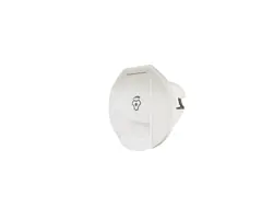 White round cover