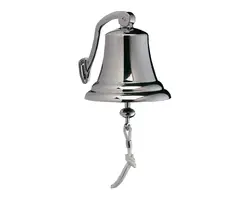 Chromed Brass Ship's Bell - 150mm, Diameter, mm: 150