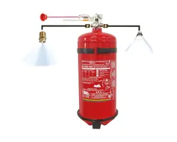 Kit d'extincteur à gaz HFC227 Firekill - 6kg