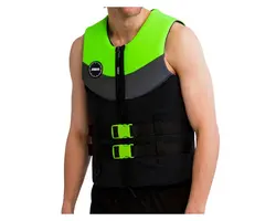 Neoprene Life Vest for Men - Lime Green - XL