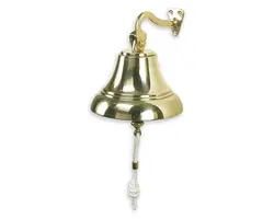 Polished Brass Ship's Bell - 100mm