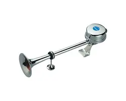 Single Electromagnetic Horn with Stainless Steel Trumpet - 12V, Voltage, V DC: 12