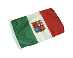 Italian Civil Flag - Economic Polyester - 20x30cm