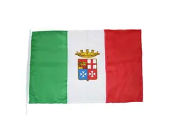 Italian Naval Flag - 80x120cm, Dimensions, cm: 80x120