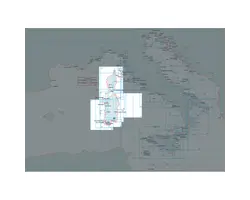 Nautical Chart - From Capo Corse to Alitro and Elba Island