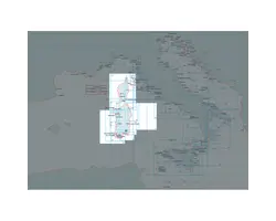 Nautical Chart - From Capo Caccia to Capo Sant'Elia