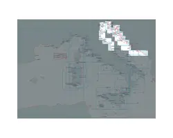 Carte nautique - De Porto Corsini à l'île de Pag