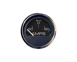 Ammeter - 60A - Chromed