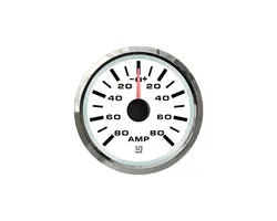 Amperometer with Shunt - Chromed, Color: Chrome