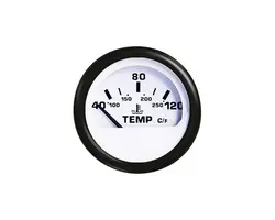 Coolant Temperature Display - 40-120 degreesC - White, Color: White