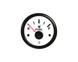 Fuel Level Display - White