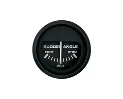 Rudder Angle Indicator - 12V - Black