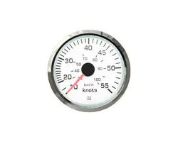 Speedometer - 55 Knots - Chromed