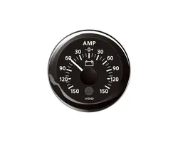 Ammeter - 150A - Black