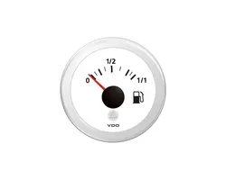 Fuel Indicator 3-180 Ohm - White