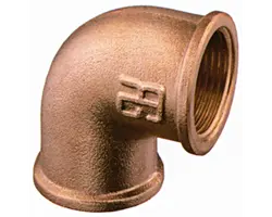 Bronze Elbow 90° F-F - 1", Thread: F1"