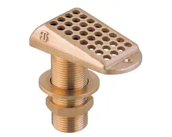 Drilled Brass Intake Strainer - 1"1/4, Thread: 1"1/4