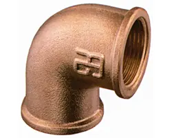 Bronze elbow 90 F-F 1"1/2
