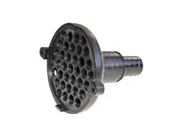 Horizontal PVC bilge strainer Ø 25/35mm