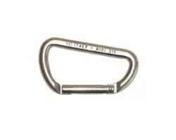 AISI 316 Asymmetric Kong Carabiner - diameter 8mm, Diameter, mm: 8