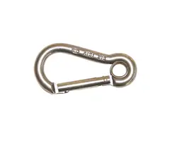 AISI 316 Kong Carabiner with Eye - diameter 10mm, Diameter, mm: 10