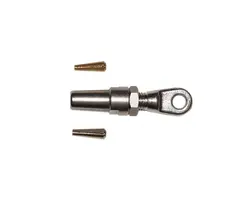 Quick Wire Rope Eye Terminal - diameter 2.5/3mm, Diameter, mm: 2.5-3