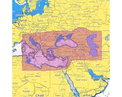 C-MAP REVEAL - East Mediterranean, Black and Caspian Seas