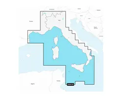 Garmin Navionics+ - NSEU012R - Mediterranean Sea, Central & West Charts