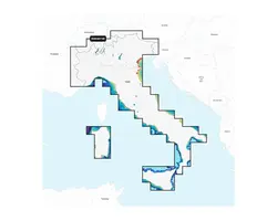 Garmin Navionics Vision+ - NVEU073R - Italy, Lakes & Rivers Charts