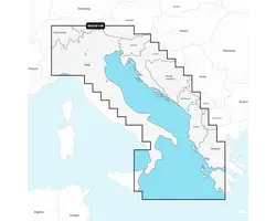 Navionics+ Italy, Adriatic Sea Charts