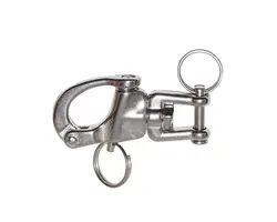 Snap shackles with swivel fork - 70mm