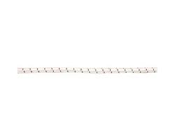 White Elastic Braid - diameter 3mm - 100m, Rope color: White, Rope diameter, mm: 3