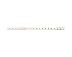 White elastic braid Ø 5mm - 100mt