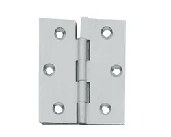 Butt Hinge in Nickel Plated Brass - 40x40mm, Dimensions, mm: 40x40