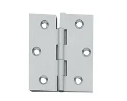 Butt hinge in nickel plated - 40x50mm