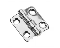 Mirror Polished S.S. Standard Pin Hinge - 40x38mm, Model: Standart