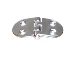 Mirror Polished S.S. Hinge - 74x40mm, Model: Standart