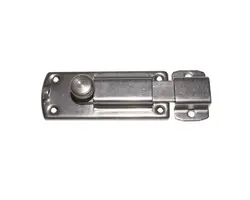 Inox door bolt - 100mm