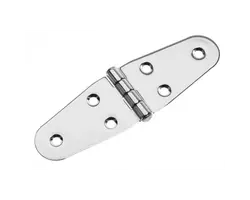 Mirror Polished S.S. Hinge - 140x40mm, Model: Standart