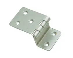 Mirror Polished S.S. Offset Hinge - 24x40/45x40mm - 20mm