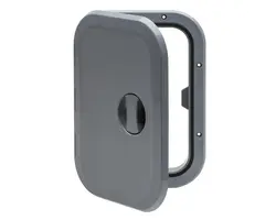 Grey Inspection Hatch - 270x373mm, Color: Grey