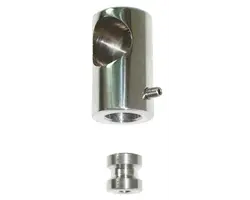 Left Handrail Terminal - diameter 25mm, Model: Left