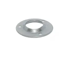 Base ronde droite à 90 degrés de diamètre 25mm., Diamètre, mm: 25