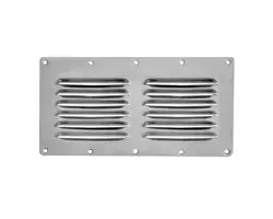 Stainless steel louver vents - 230x115mm